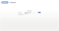 Desktop Screenshot of ondemand.hill-rom.com